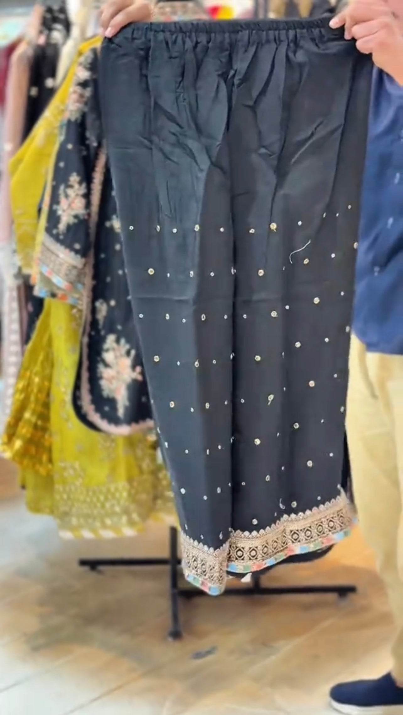 3Pcs Embroidered Eid Dress