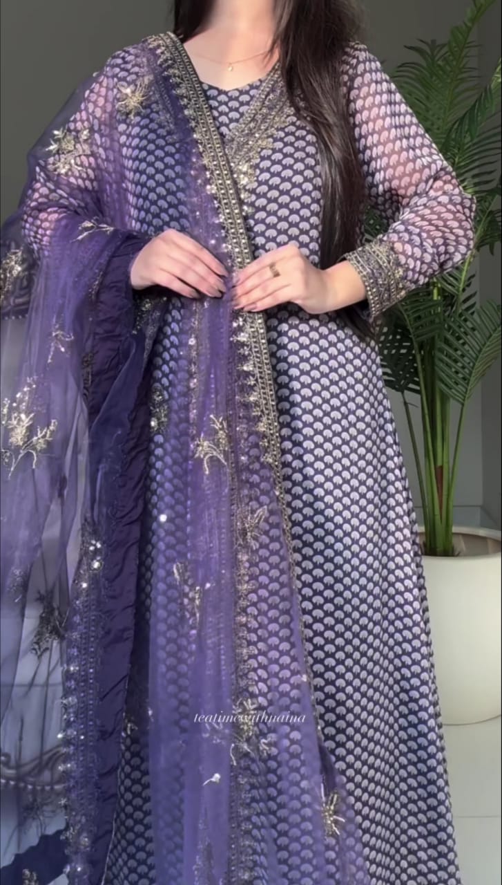 Premium Embroidered Women’s 3-Piece Suit