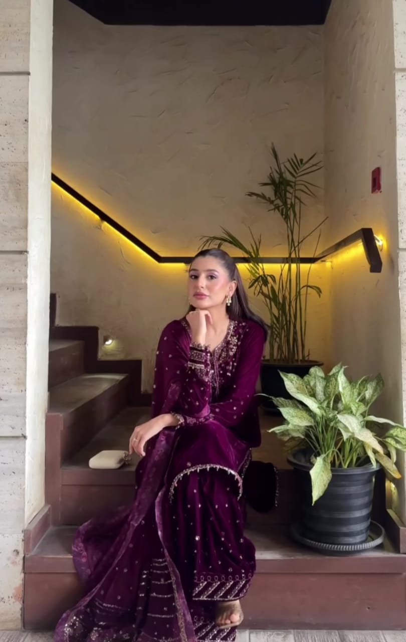 Royal Elegance 3PC Embroidered Suit