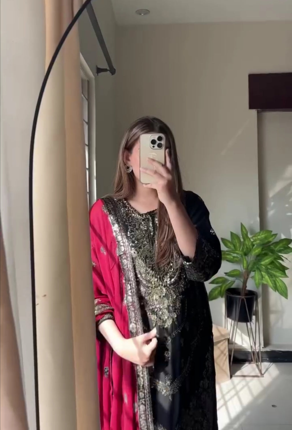 Elegant Embroidered 3-Piece Suit