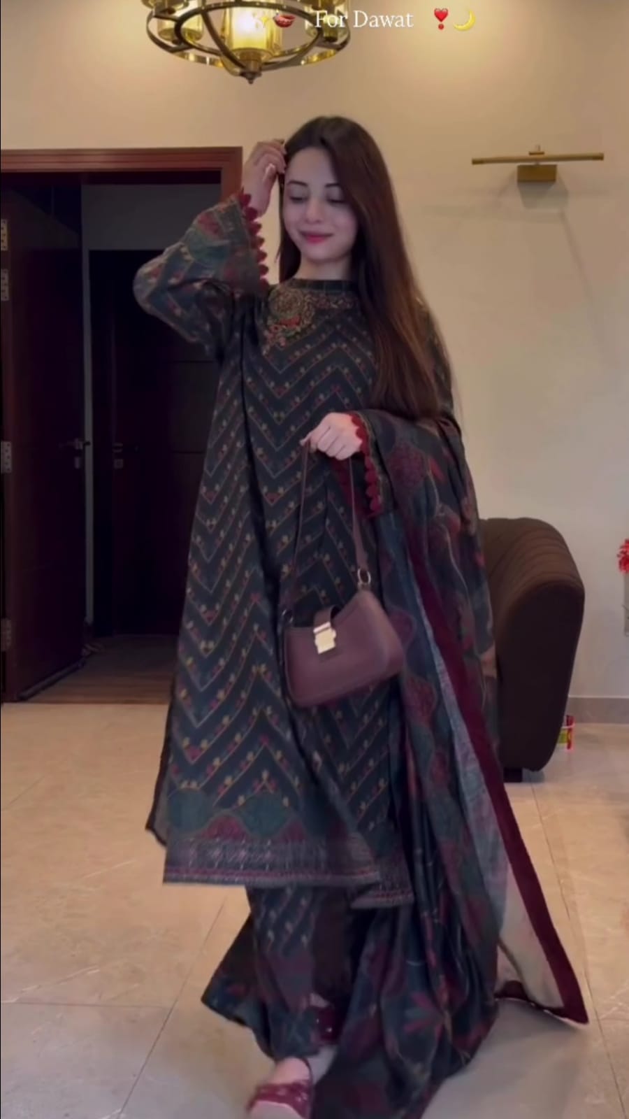 Classic Charm Embroidered Suit Set