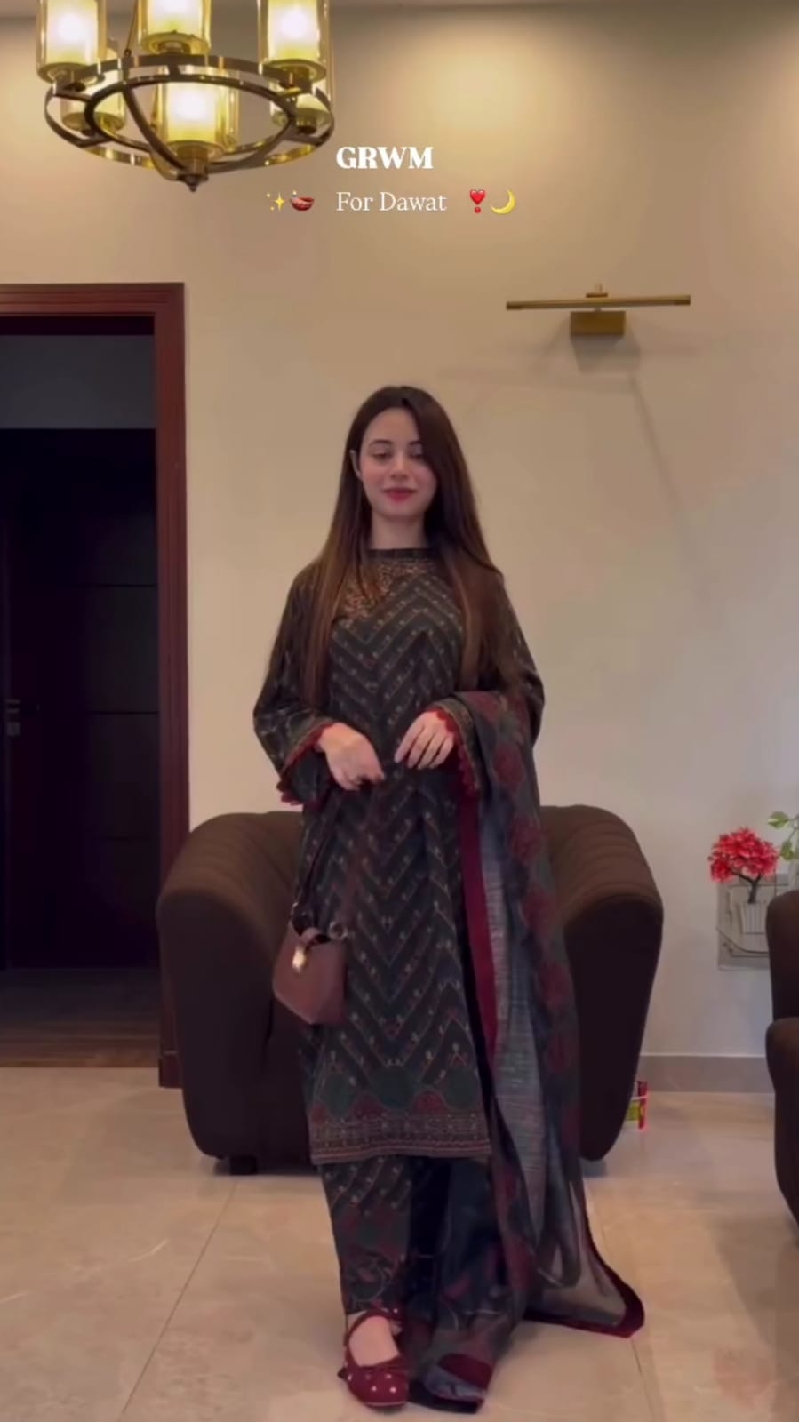 Classic Charm Embroidered Suit Set