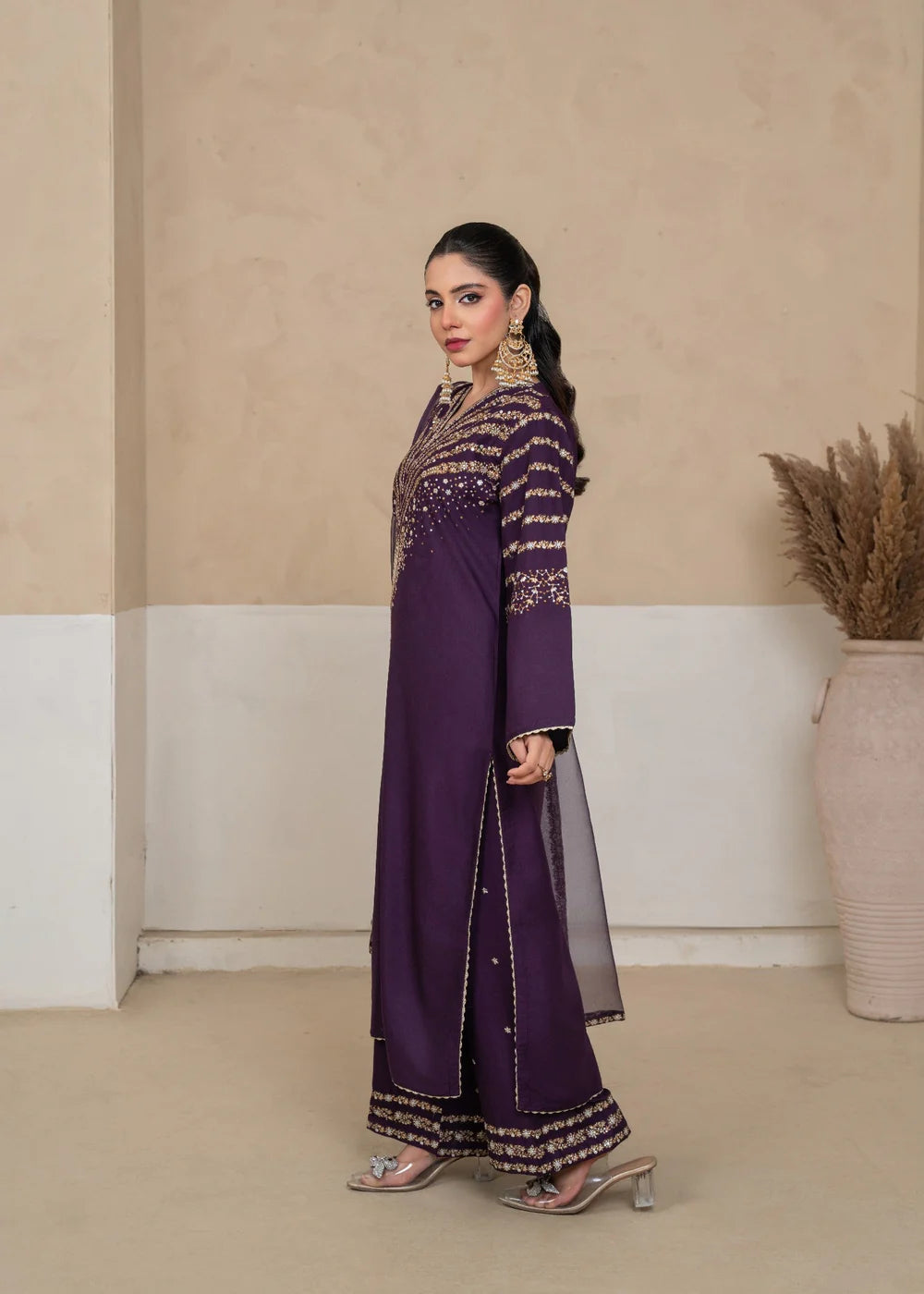 JAZMINE PURPLE 3PCS DRSS