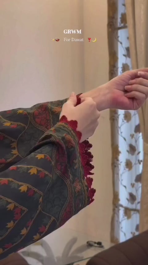 Classic Charm Embroidered Suit Set